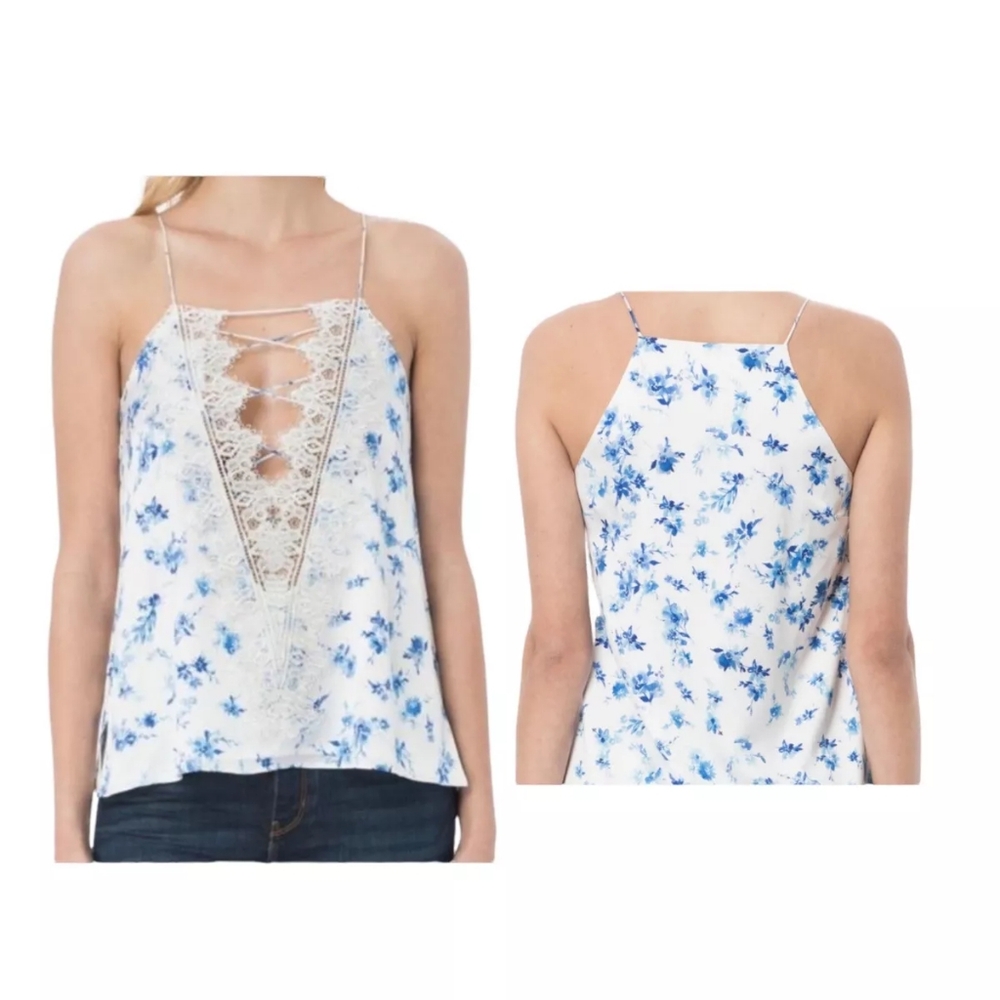 Cami NYC Silk Top NWT